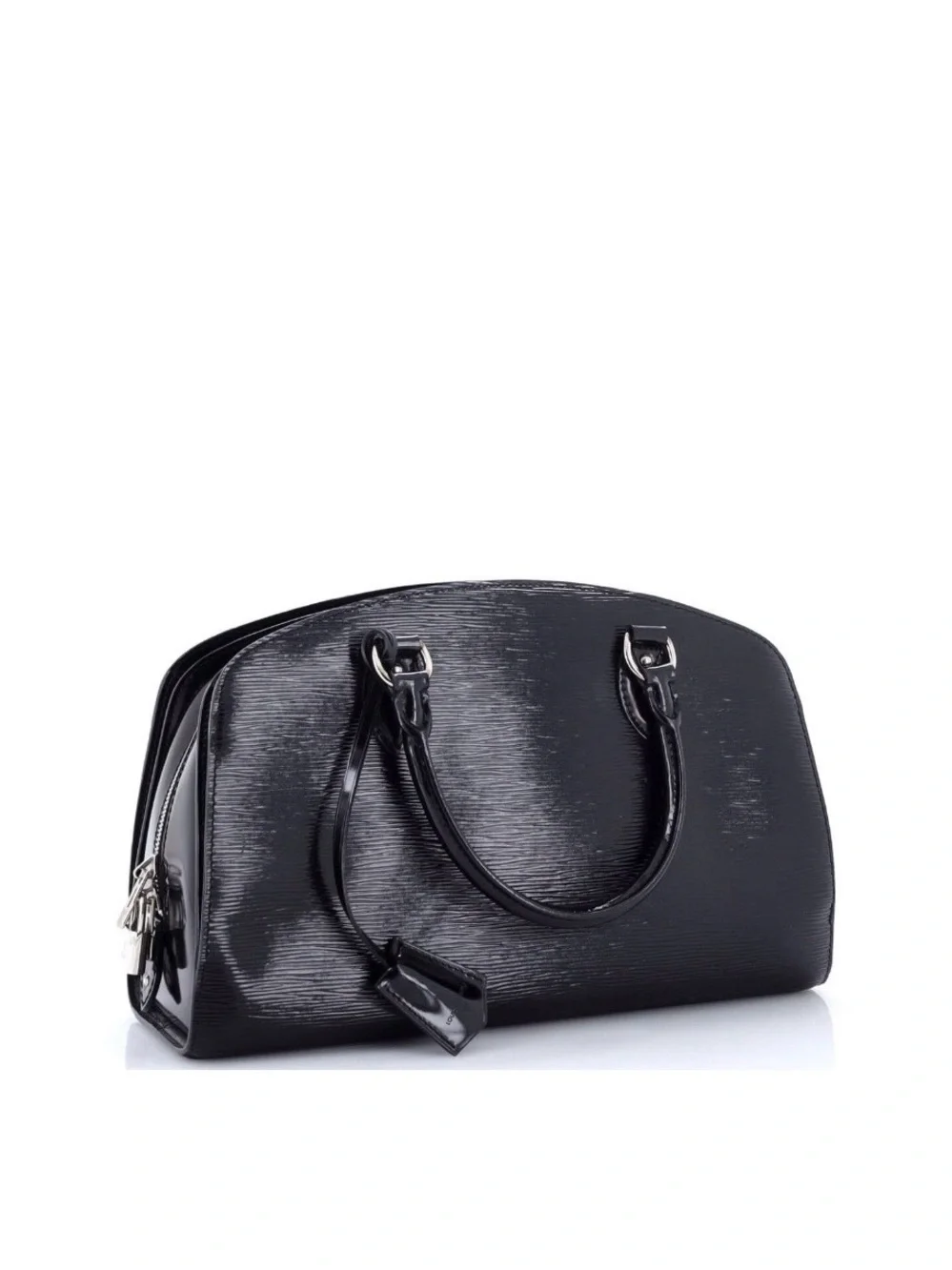 Louis Vuitton Black Pont Neuf NM Electric Epi Leather PM Handbag | Lock + Keys
